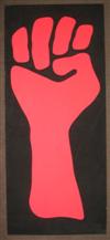 (AFRICAN AMERICANS--POSTERS.) Group of 6 Black Panther / Black Power posters.